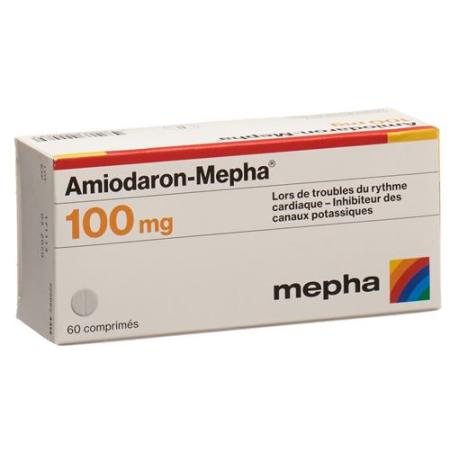 Amiodarone-Mepha Tabl 100 mg 60 pcs - PrimeCare Global