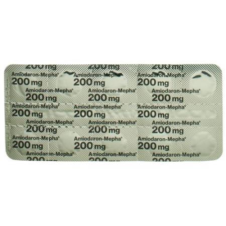 Amiodarone-Mepha Tabl 200 mg 20 pcs - PrimeCare Global