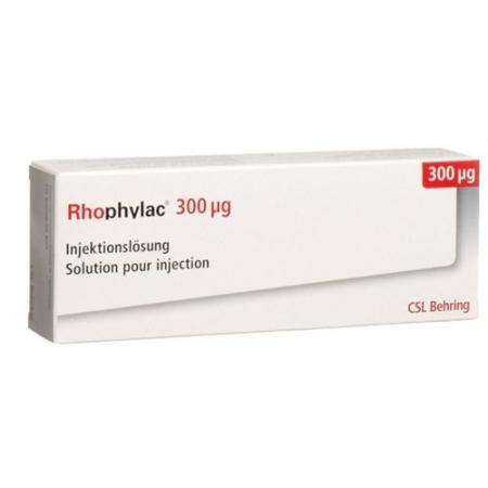 Rhophylac Inj L&ouml;s 300 mcg/2ml Fertspr 2 ml - PrimeCare Global