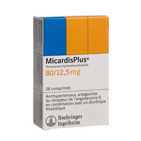 MicardisPlus Tabl 80/12.5 mg 28 pcs - PrimeCare Global