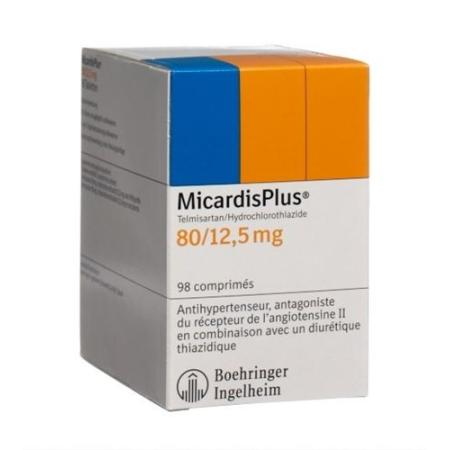 MicardisPlus Tabl 80/12.5 mg 98 pcs - PrimeCare Global