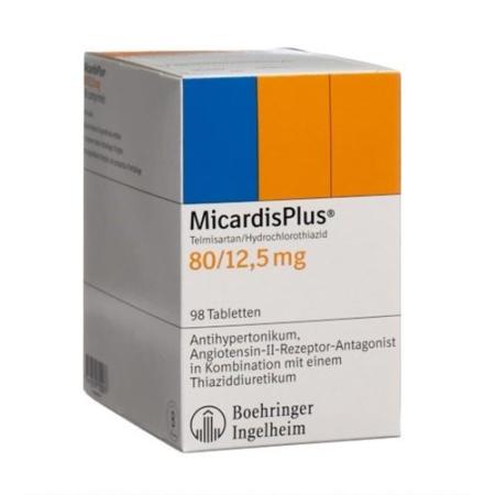 MicardisPlus Tabl 80/12.5 mg 98 pcs - PrimeCare Global