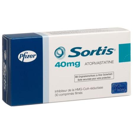 Sortis Filmtablet 40 mg 30 pcs - PrimeCare Global