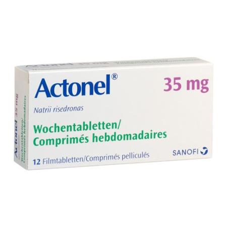 Actonel weekly tablet tabl 35 mg 12 pcs - PrimeCare Global