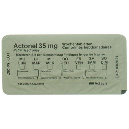 Actonel weekly tablet tabl 35 mg 12 pcs - PrimeCare Global