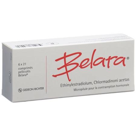 Belara film tablets 6 x 21 pcs - PrimeCare Global
