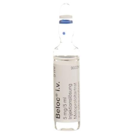 Beloc Inj L&ouml;s 5 mg/5ml i.v. 5amp 5ml - PrimeCare Global