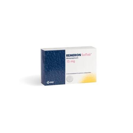 Remeron SolTab Melting Tab 15 mg 6 pcs - PrimeCare Global