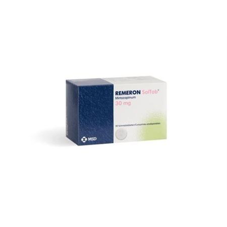 Remeron SolTab Melting Tabl 30 mg 30 pcs - PrimeCare Global