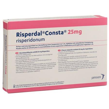 Risperdal Consta Inj Susp 25 mg for i.m. Application Inj kit - PrimeCare Global