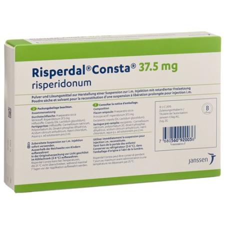 Risperdal Consta Inj Susp 37.5 mg Inj kit - PrimeCare Global