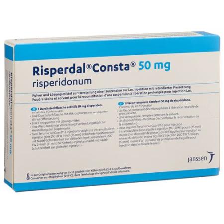 Risperdal Consta Inj Susp 50 mg Inj kit - PrimeCare Global