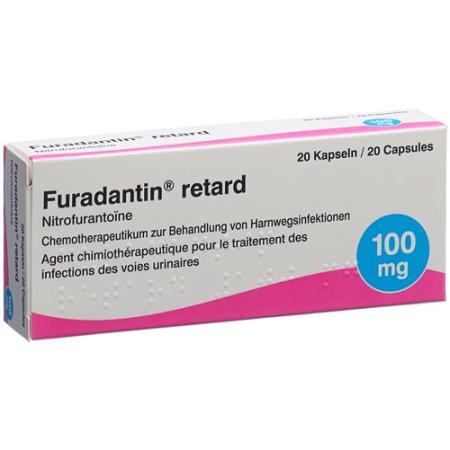 Furadantin retard Ret Kaps 100 mg 20 pcs - PrimeCare Global