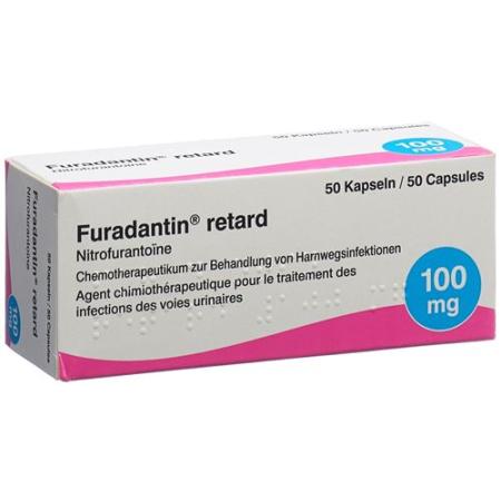 Furadantin retard Ret Kaps 100 mg 50 pcs - PrimeCare Global