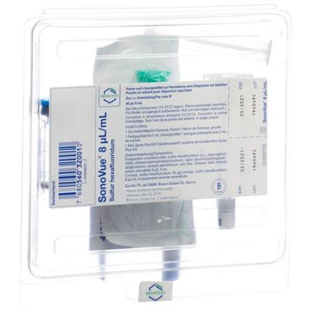 SonoVue dry sub with Solvens Inj kit - PrimeCare Global
