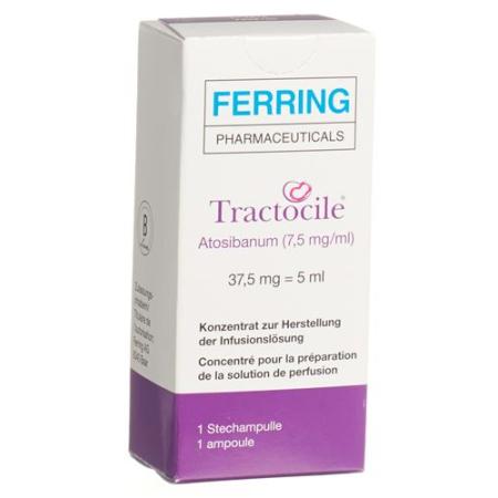 Tractocile Inj L&ouml;s 37.5 mg/5ml perf 5 ml - PrimeCare Global
