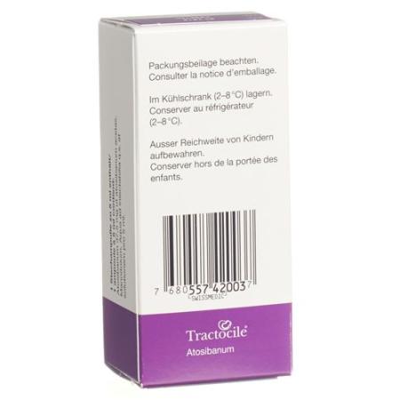 Tractocile Inj L&ouml;s 37.5 mg/5ml perf 5 ml - PrimeCare Global
