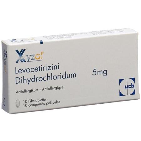 Xyzal Filmtablet 5 mg divisible 10 pcs - PrimeCare Global