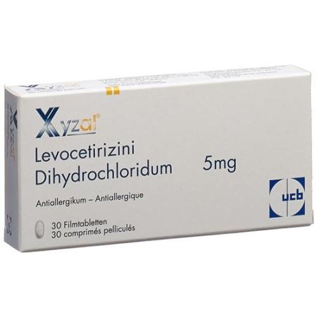 Xyzal Filmtablet 5 mg divisible 30 pcs - PrimeCare Global