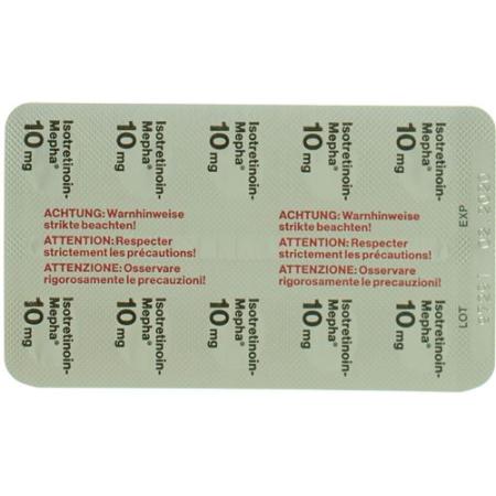 Isotretinoin-Mepha Solucaps 10 mg 100 pcs - PrimeCare Global