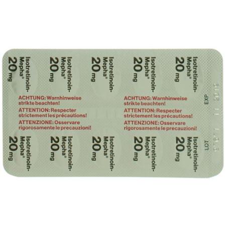 Isotretinoin-Mepha Solucaps 20 mg 30 pcs - PrimeCare Global