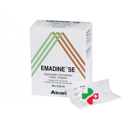 Emadine SE eye drops 30 monodoseos 0.35 ml - PrimeCare Global