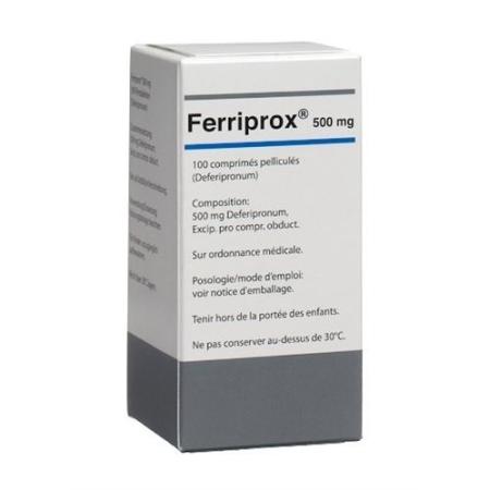 Ferriprox Filmtablet 500 mg Ds 100 pcs - PrimeCare Global