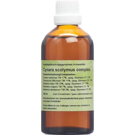 Spagyros Cynara scolymus complex mother tint 100 ml - PrimeCare Global