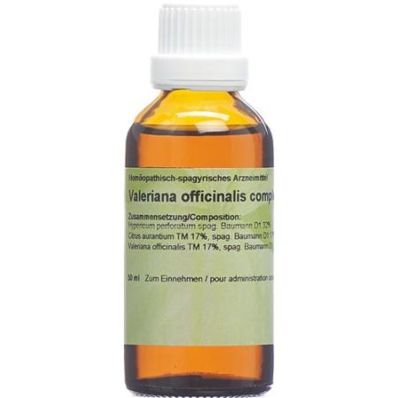 Spagyros Valeriana officinalis complex mother tint 50 ml - PrimeCare Global
