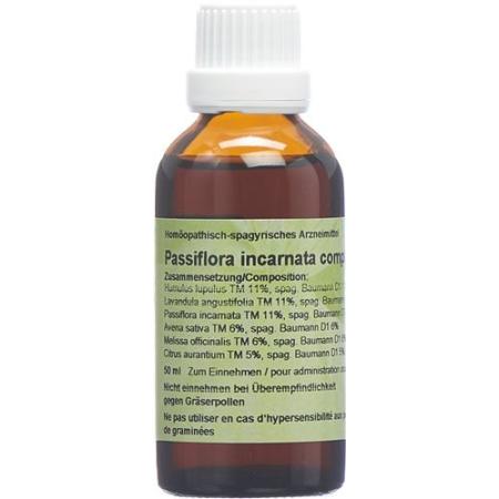 Spagyros Passiflora incarnata complex mother tint 50 ml - PrimeCare Global