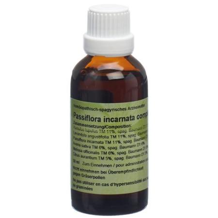 Spagyros Passiflora incarnata complex mother tint 50 ml - PrimeCare Global