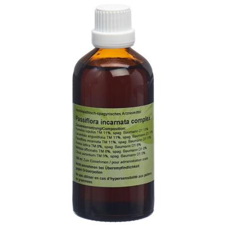 Spagyros Passiflora incarnata complex mother tint 100 ml - PrimeCare Global