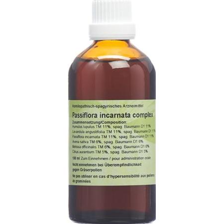 Spagyros Passiflora incarnata complex mother tint 100 ml - PrimeCare Global