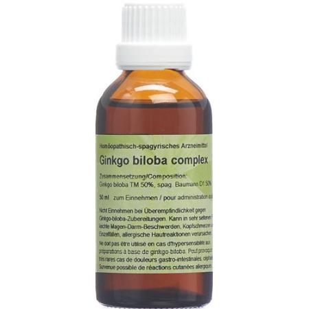 Spagyros Ginkgo biloba complex mother tint 50 ml - PrimeCare Global