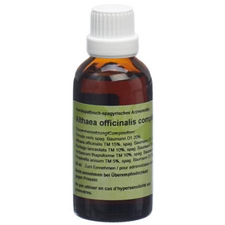 Spagyros Althaea officinalis complex mother tint 50 ml - PrimeCare Global