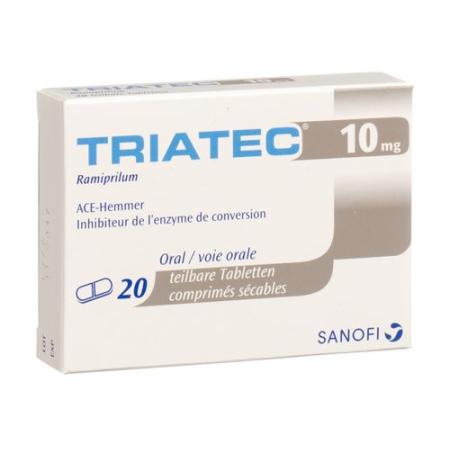 Triatec Tabl 10 mg 20 pcs - PrimeCare Global