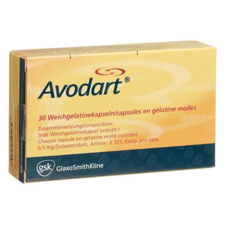 Avodart Kaps 0.5 mg 30 pcs - PrimeCare Global