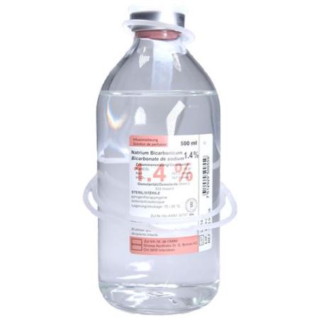 Sodium Bicarbonicum Bichsel 1.4% without cutlery bottle 500 ml - PrimeCare Global
