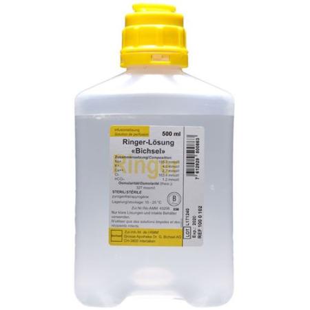 Ringer solution Bichsel Inf L&ouml;s 500ml plastic bottle without cutlery - PrimeCare Global