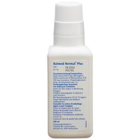 Balmed Hermal Plus oil bath bottle 200 ml - PrimeCare Global
