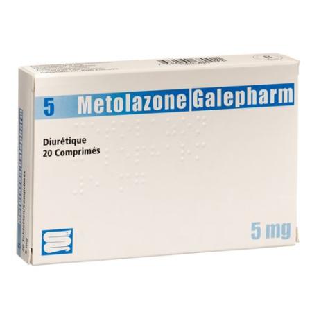 Metolazone Galepharm Tabl 5 mg 20 pcs - PrimeCare Global