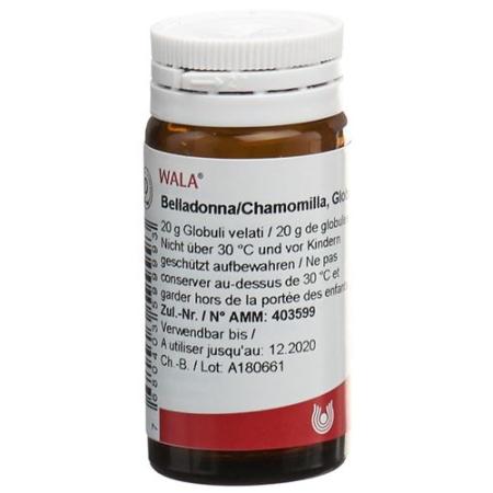 Wala Belladonna/Chamomilla Glob 20g - PrimeCare Global