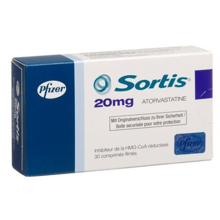 SORTIS 20 FILM 20MG - PrimeCare Global