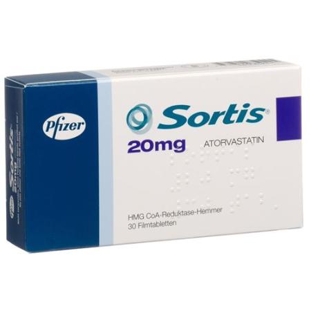 SORTIS 20 FILM 20MG - PrimeCare Global