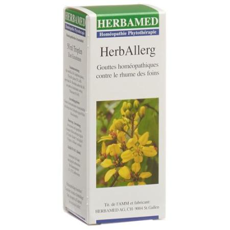 Herballerg hay fever drops bottle 50 ml - PrimeCare Global