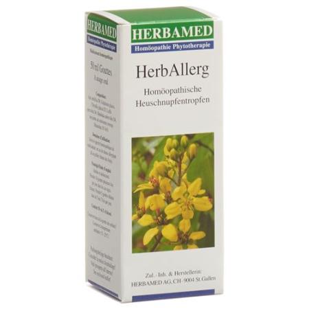 Herballerg hay fever drops bottle 50 ml - PrimeCare Global