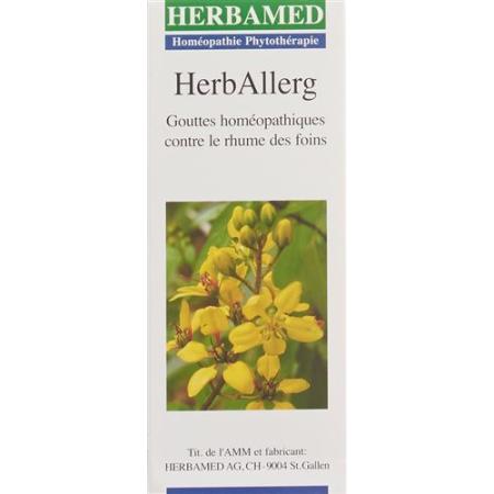 Herballerg hay fever drops bottle 50 ml - PrimeCare Global