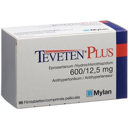 Teveten Plus 98 filmtablets - PrimeCare Global