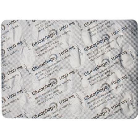 Glucophage Filmtablet 1000 mg 120 pcs - PrimeCare Global