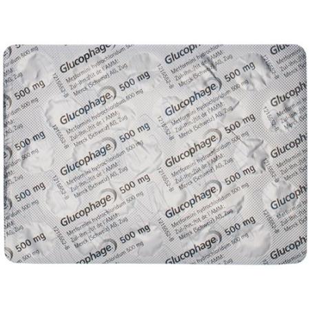 Glucophage Filmtablet 500 mg 50 pcs - PrimeCare Global